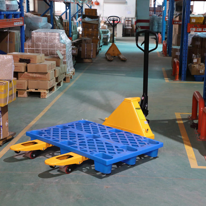 Manual Pallet Jack | Hydraulic | 5500 lbs. Capacity | 48'' x 21'' | Apollolift A-1006