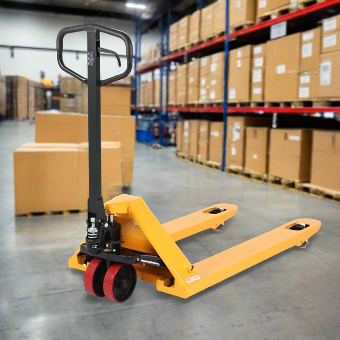 Pallet Jack | 5500 lbs. Capacity | 48'' x 27'' | 7.3" Lift Height | Apollolift A-1007