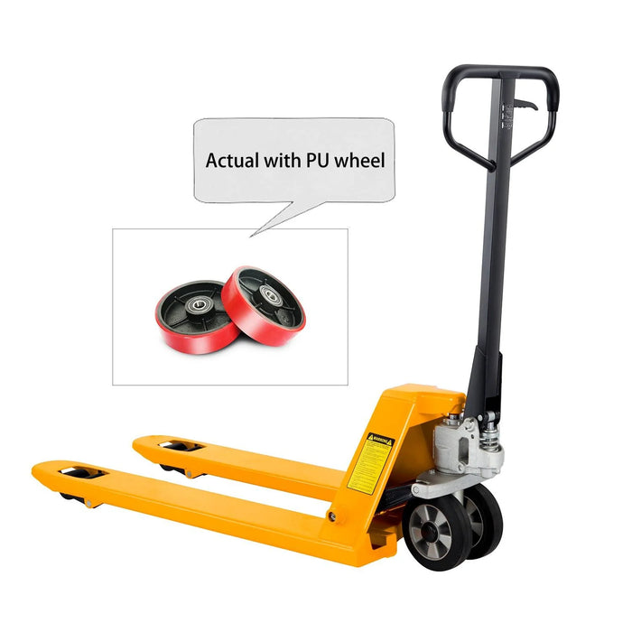 Manual Pallet Jack | Hydraulic | 6600 lbs. Capacity | 48'' x 27'' | Apollolift A-1031