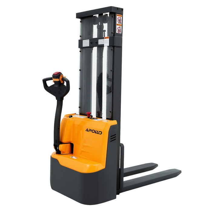 Apollo Lift Full Electric Stacker 118" Max.Lifting Height 2640 lbs. A-3027