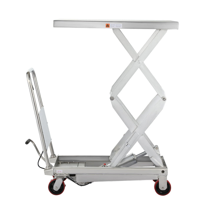 Apollo Lift Stainless Double Scissors Lift Table 35.8" x 19.7" 770 lbs. A-2009