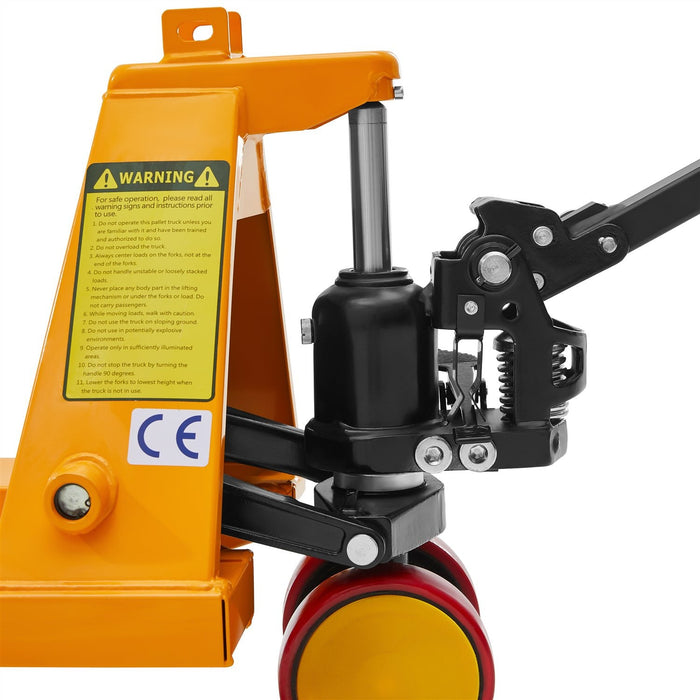 Apollo Lift Foldable Mini Pallet Jack Light Duty 31.5" x 15" 2200 lbs. A-1033