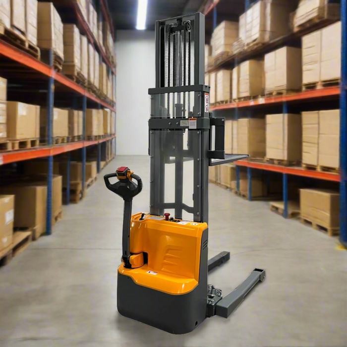 Electric Walkie Stacker | 2640 lbs. Capacity | Straddle Legs 118'' | Apollolift A-3035