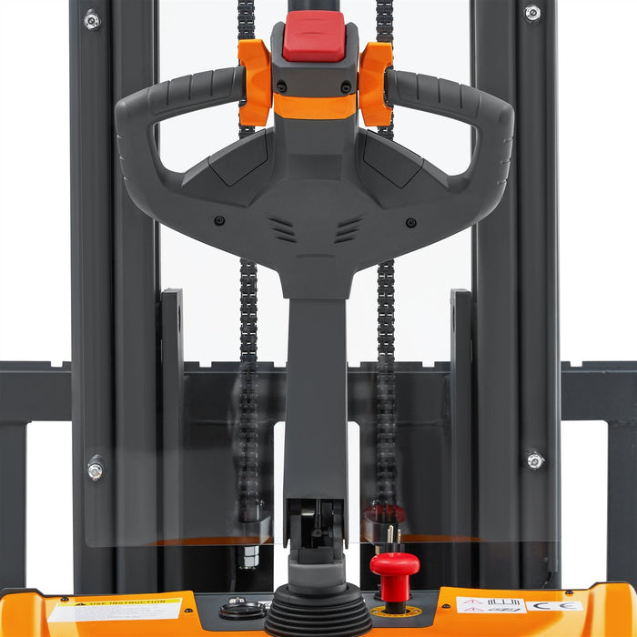 Apollo Lift Full Electric Straddle Stacker 138'' Max.Lifting Height 3300 lbs A-3051