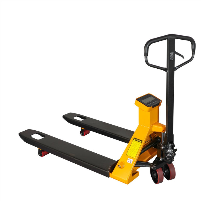 Apollo Lift Manual Pallet Jack with Digital Scale 45" x 27.7" 5500 lbs. A-1035