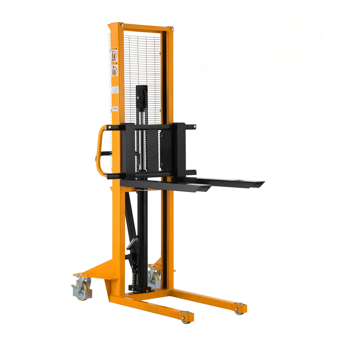 Manual Pallet Stacker | 1100 lbs. Capacity | 63'' Lift Height | Apollolift A-3002