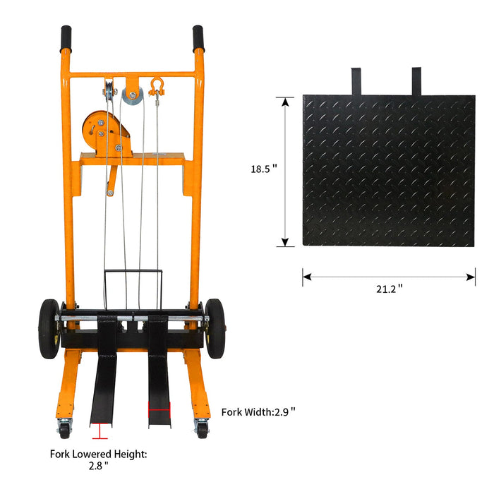 Apollo Lift Manual Stacker 330 lbs A-7005