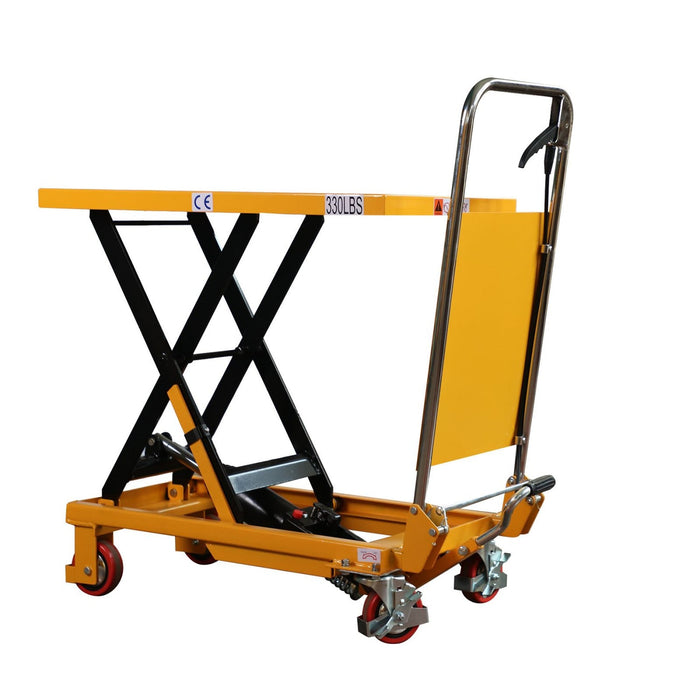 Apollo Lift Single Scissor Lift Table 29.1" x 17.7" 330 lbs. A-2012