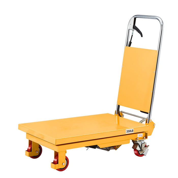 Apollo Lift Single Scissor Lift Table 29.1" x 17.7" 330 lbs. A-2012