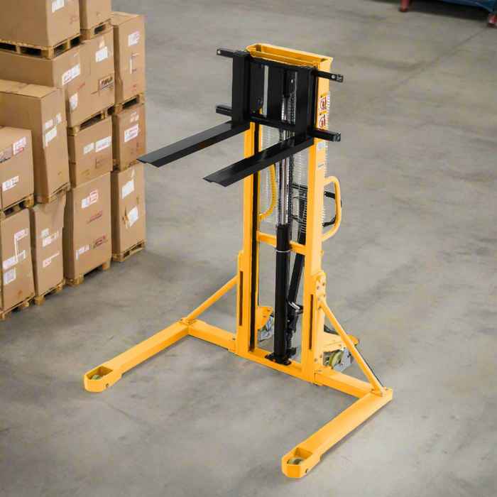 Straddle Stacker | 1100 lbs. Capacity | 63'' Lift Height | Apollolift A-3004