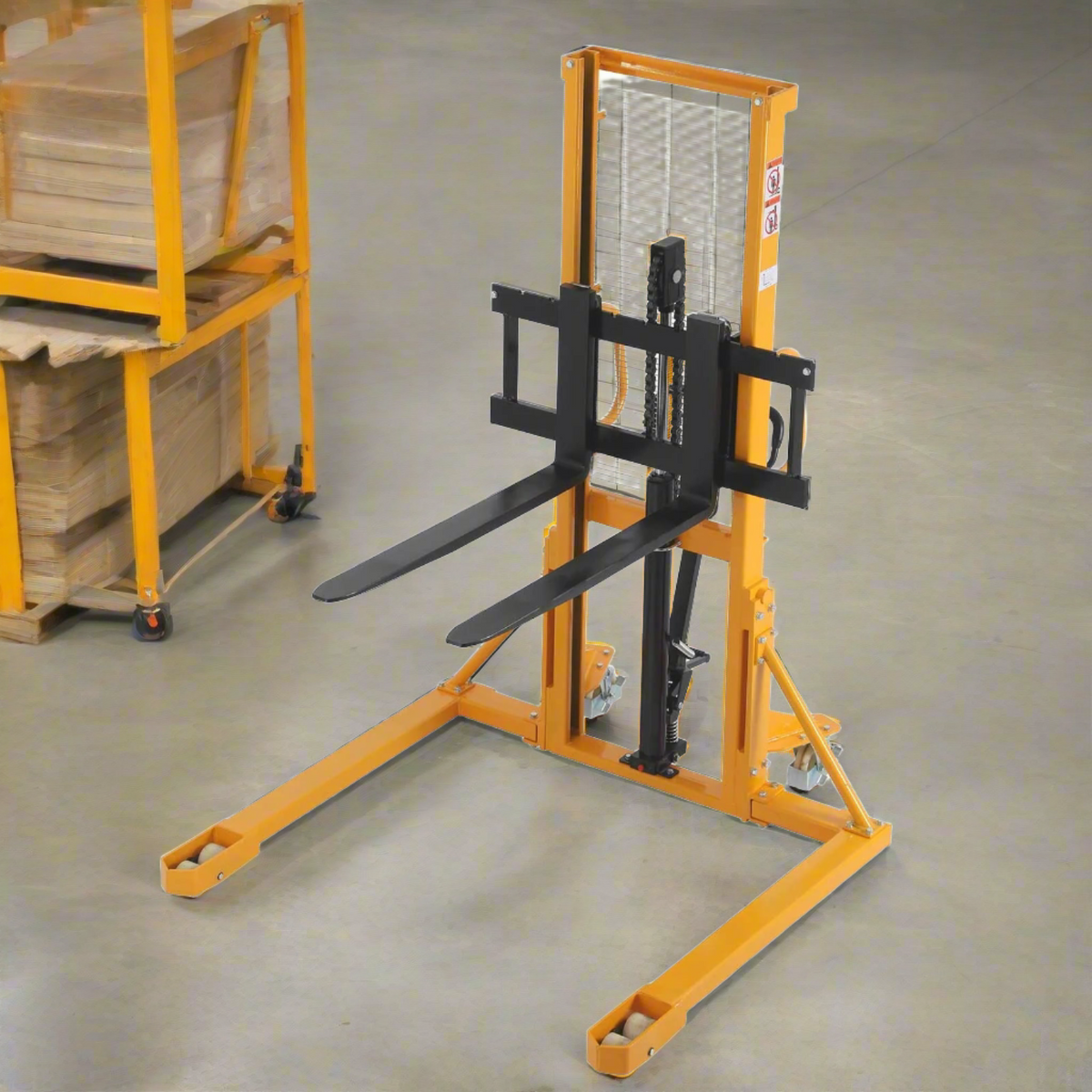 Straddle Stacker | 2200 lbs. Capacity | 63'' Lift Height | Apollolift ...