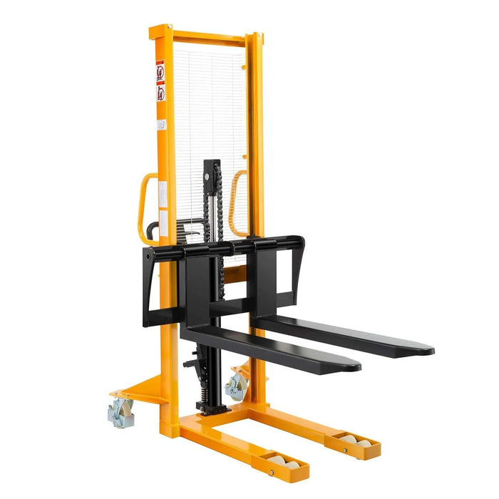 Manual Pallet Stacker | Hydraulic | 2200 lbs. Capacity | 63'' Lift Height | Apollolift A-3003