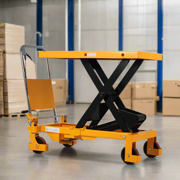 Single Scissor Lift Table | 1760 lbs Capacity | Lifting Height 39.5'' | Apollolift A-2005