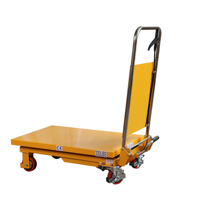 Single Scissor Lift Table | 330 lbs Capacity | Raised Height 29'' | Apollolift A-2016