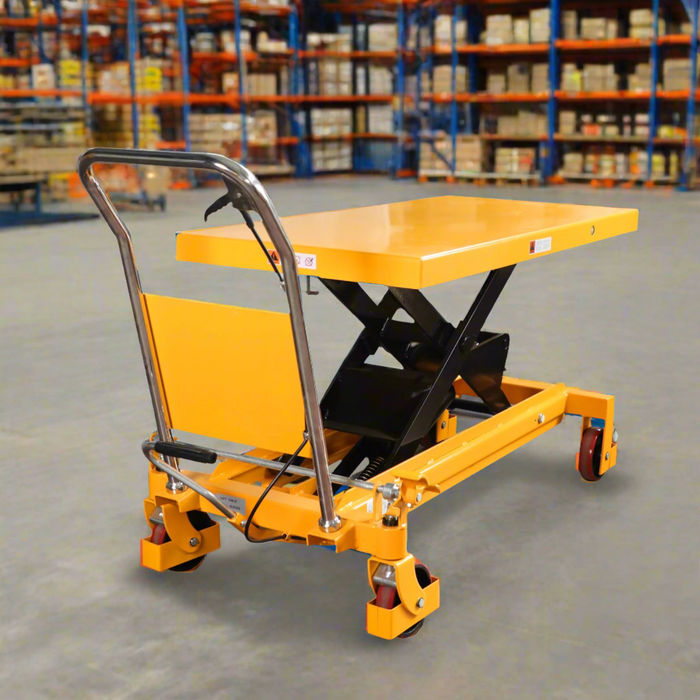 Single Scissor Lift Table | 3300 lbs Capacity | Lifting Height 39.4'' | Apollolift A-2015