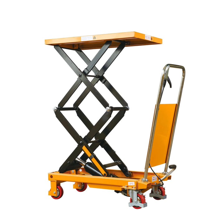 Double Scissor Lift Table | 330 lbs Capacity | Lifting Height 43.3'' | Apollolift A-2003