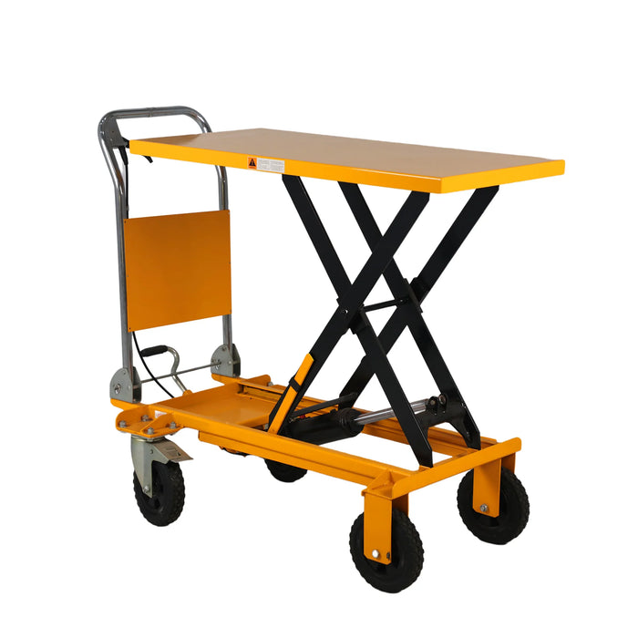 Single Scissor Lift Table | 440 lbs Capacity | Lifting Height 39.4'' | Apollolift A-2013