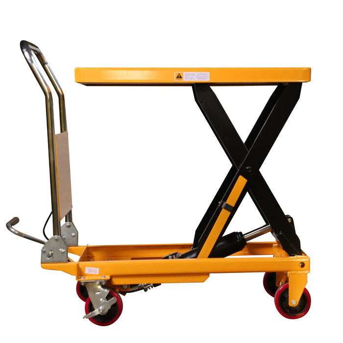 Single Scissor Lift Table | 660 lbs Capacity | Lifting Height 35.4'' | Apollolift A-2001