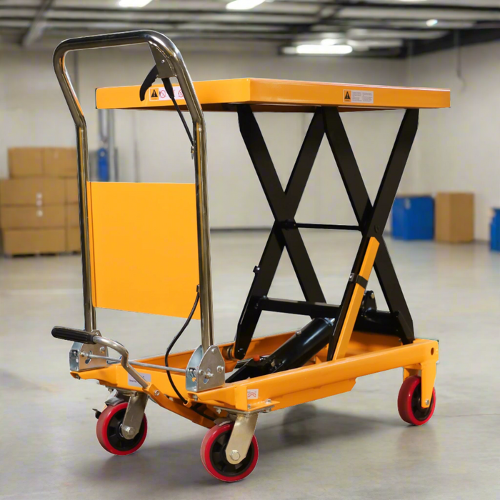 Single Scissor Lift Table | 660 lbs Capacity | Lifting Height 35.4'' | Apollolift A-2001