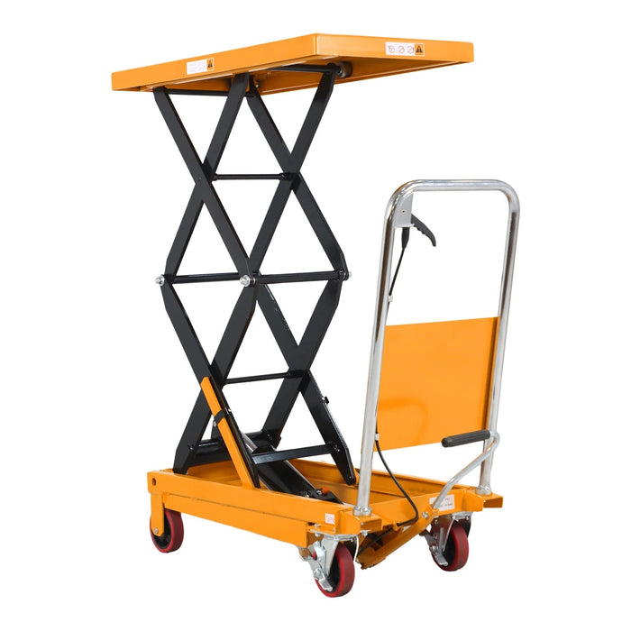 Double Scissor Lift Table | 770 lbs Capacity | Lifting Height 51.2'' | Apollolift A-2007