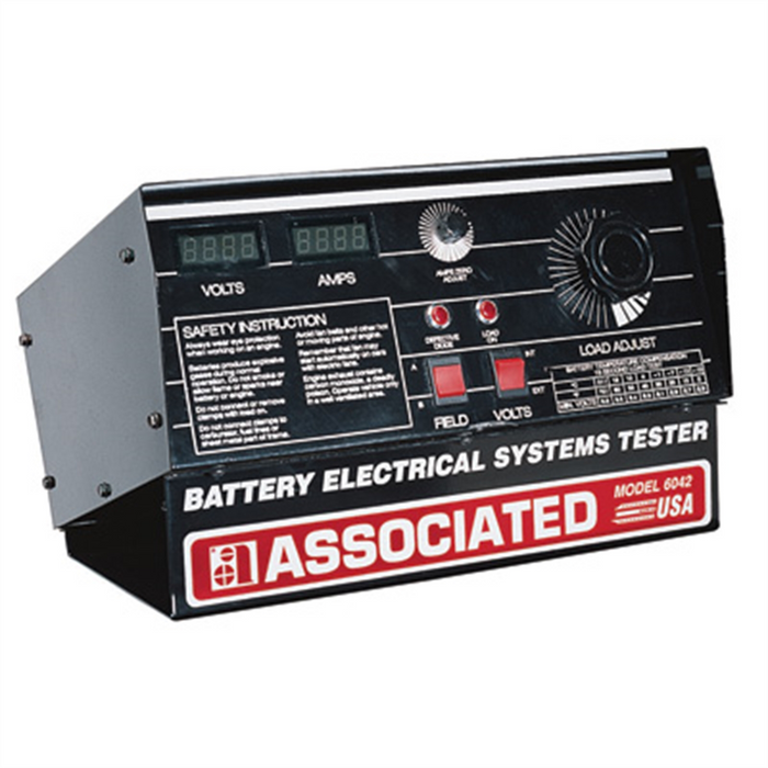 6042 12 V Battery & 12/24 V Electrical System Tester | Associated