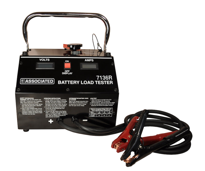 Associated 7136R Carbon Pile Load Tester | 6/12 V 0–1000 Amp