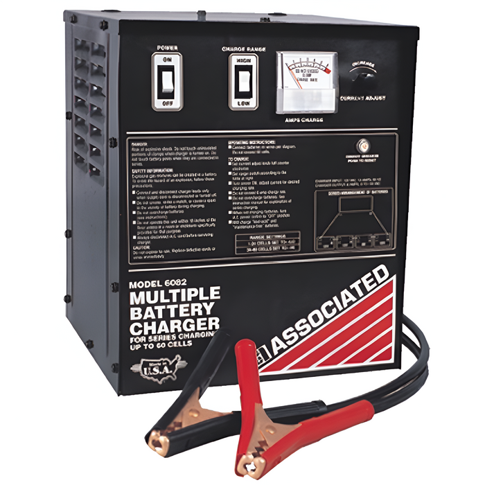 Associated Series Charger 6A 1-60 Cells 6082