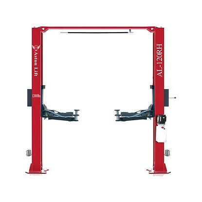 Car Lift | 220V | 2-Post | 12000lbs | Symmetric Overhead | Single Point Lock Release.| Aston® AL-120RH