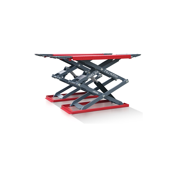 Full-Rise Premium Scissor Lift | 9000lbs | 72'' Lifting Height | Aston® ASL-FR9011