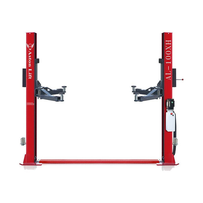 Car Lift | 220V | 2 Post  | 10000 lbs.| Single Point Lock Release| Aston® AL-100XH