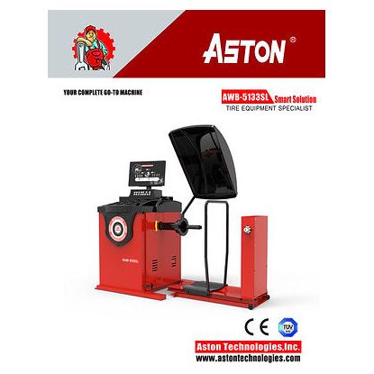 Truck & Car Wheel Balancer | 32'' Rim | Fully Automatic | Laser Light Technology | Aston® AWB-5133SL