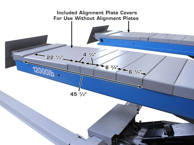 Atlas 12ASL 12,000 lb Alignment Scissor Lift | ATTD‑12ASL‑N