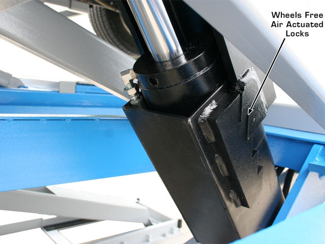 Atlas 12AWFSL 12,000 lb Alignment Scissor Lift + RJ‑6 Rolling Jacks Combo (Will Call) | ATTD‑12AWFSL‑COMBO