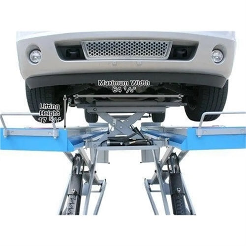 Atlas 12AWFSL 12,000 lb Alignment Scissor Lift + RJ‑6 Rolling Jacks Combo (Will Call) | ATTD‑12AWFSL‑COMBO