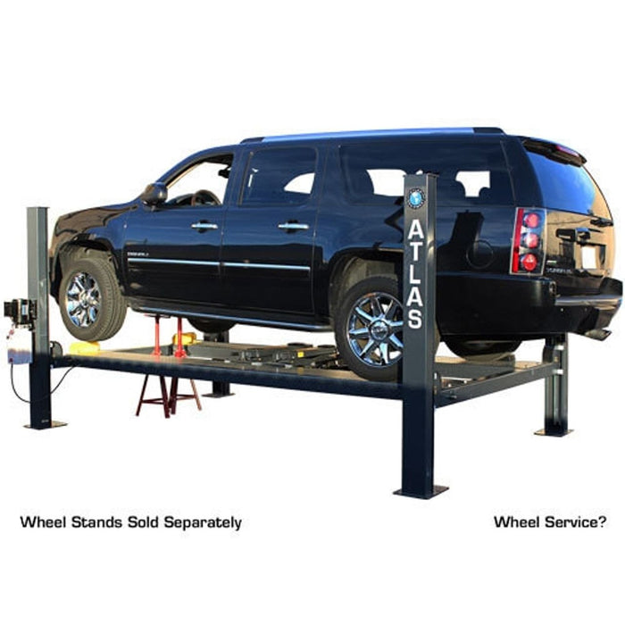 Atlas 408SL 8,000 LB Portable 4-Post Car Lift | Super Deluxe Hobbyist Automotive Lift | Model ATTD-408SL