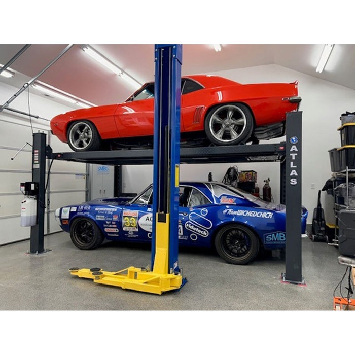 Atlas 408SL 8,000 LB Portable 4-Post Car Lift | Super Deluxe Hobbyist Automotive Lift | Model ATTD-408SL