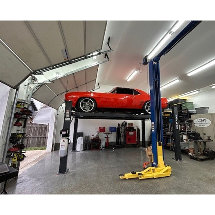 Atlas 408SL 8,000 LB Portable 4-Post Car Lift | Super Deluxe Hobbyist Automotive Lift | Model ATTD-408SL