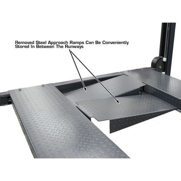 Atlas 408SL 8,000 LB Portable 4-Post Car Lift | Super Deluxe Hobbyist Automotive Lift | Model ATTD-408SL