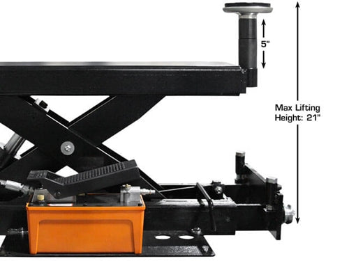 Atlas 412 12,000 lb 4-Post Lift with RJ6 Rolling Jacks Combo – Heavy-Duty Automotive Lift for Alignment & Service (ATTD-412-COMBO-FPD)
