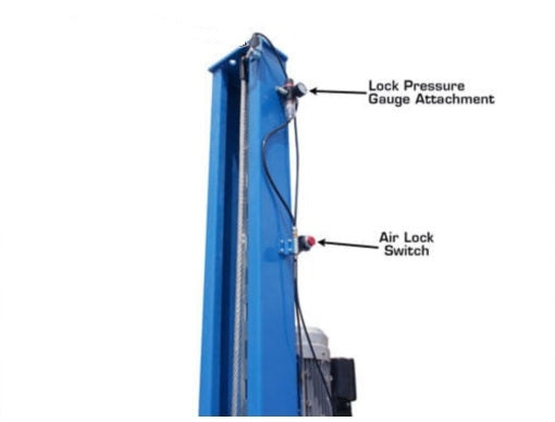Atlas 412 12,000 lb 4-Post Lift with RJ6 Rolling Jacks Combo – Heavy-Duty Automotive Lift for Alignment & Service (ATTD-412-COMBO-FPD)
