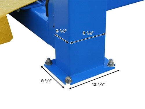 Atlas 414A Commercial Grade Alignment 4-Post Lift – 14,000 lb Capacity Heavy-Duty Automotive Lift (ATTD-414A)