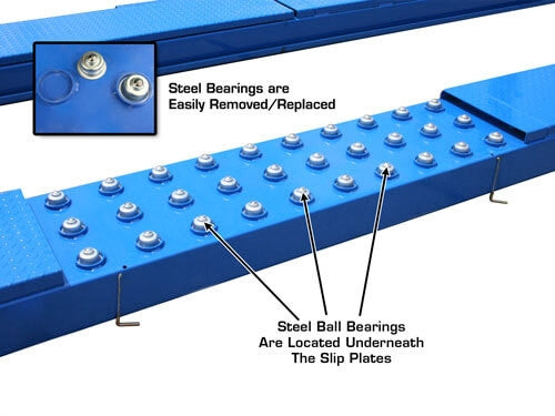 Atlas 414A Commercial Grade Alignment 4-Post Lift – 14,000 lb Capacity Heavy-Duty Automotive Lift (ATTD-414A)