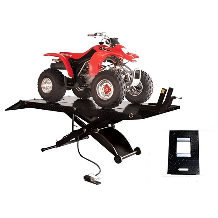 Atlas Automotive ACL XLT Air-Operated Motorcycle & ATV Lift – 1,000 lb Capacity