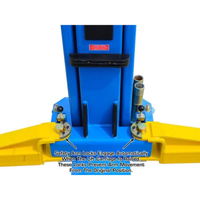 Atlas BP10000X 10,000 LB Baseplate Two-Post Car Lift | Commercial Grade Automotive Equipment | Model ATTD-BP10000X