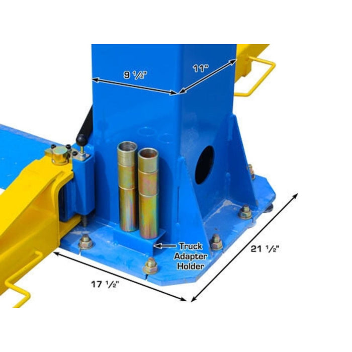 Atlas BP10000X 10,000 LB Baseplate Two-Post Car Lift | Commercial Grade Automotive Equipment | Model ATTD-BP10000X