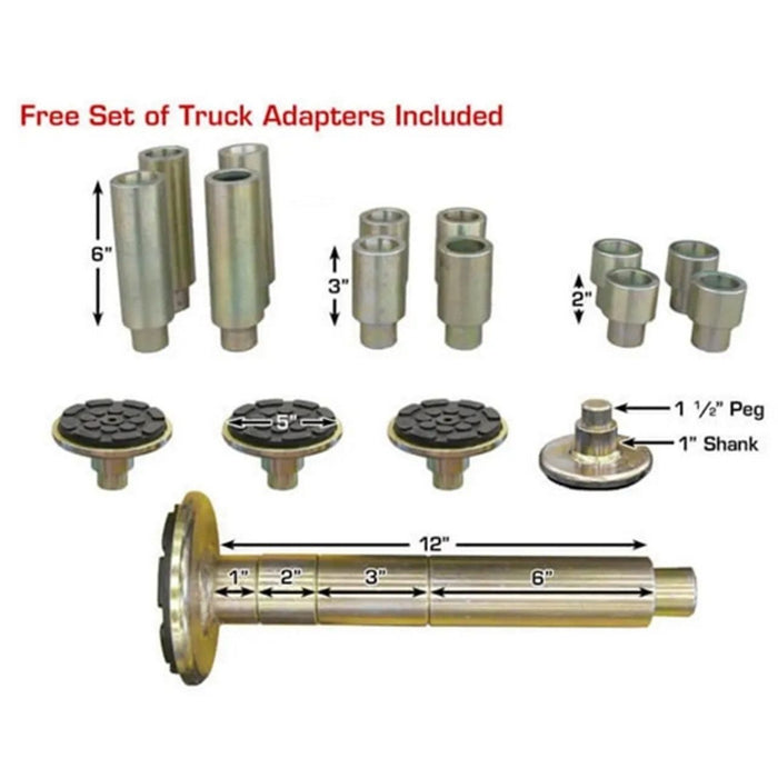 Atlas BP10000X 10,000 LB Baseplate Two-Post Car Lift | Commercial Grade Automotive Equipment | Model ATTD-BP10000X