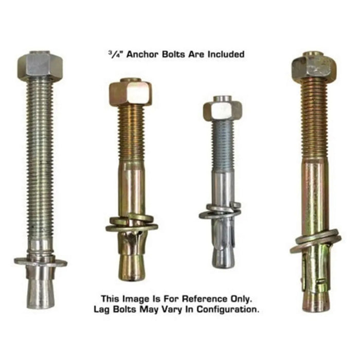 Atlas BP10000X 10,000 LB Baseplate Two-Post Car Lift | Commercial Grade Automotive Equipment | Model ATTD-BP10000X