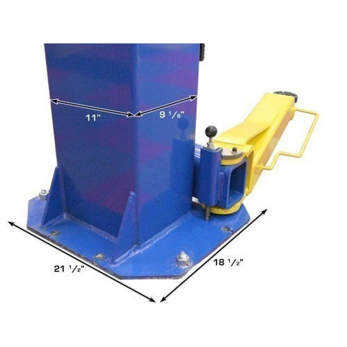 Atlas OHX10000X Extra Tall 2-Post Lift – Commercial Grade 10,000 lb. Capacity Automotive Hoist (ATTD-OHX10000X)