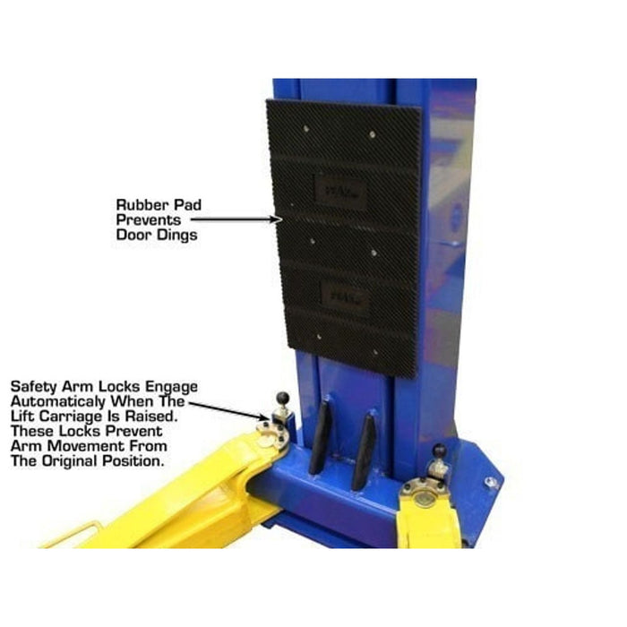 Atlas OHX10000X Extra Tall 2-Post Lift – Commercial Grade 10,000 lb. Capacity Automotive Hoist (ATTD-OHX10000X)