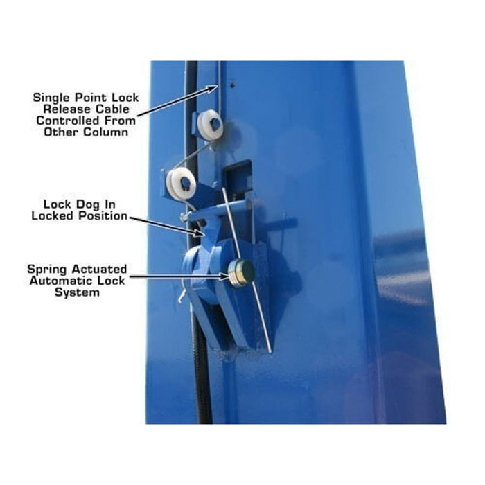 Atlas OHX10000X Extra Tall 2-Post Lift – Commercial Grade 10,000 lb. Capacity Automotive Hoist (ATTD-OHX10000X)
